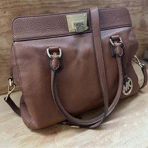 Michael Kors Hamilton Tote in "Luggage"